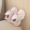 Children's Sports Shoes, New Spring and Autumn Double Mesh Girls' Running Shoes, Cute and Stylish, Fashionable Princess Shoes for Older Children