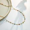 Dopamine Fresh Butterfly & Daisy Forest Necklace and Bracelet Set for Women