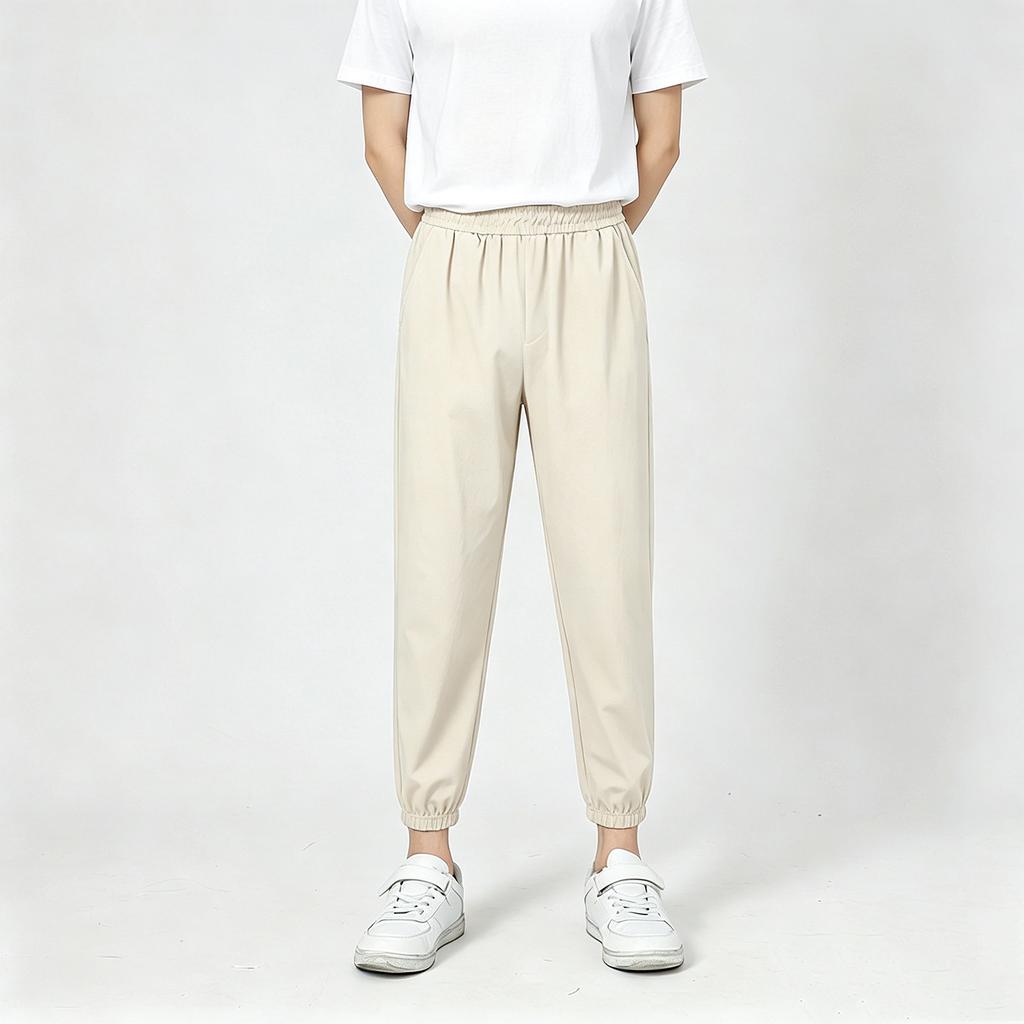 Kids High Waist Flared Pants with Elastic Waistband - Color Stretch Casual for Dance, Yoga and Sports