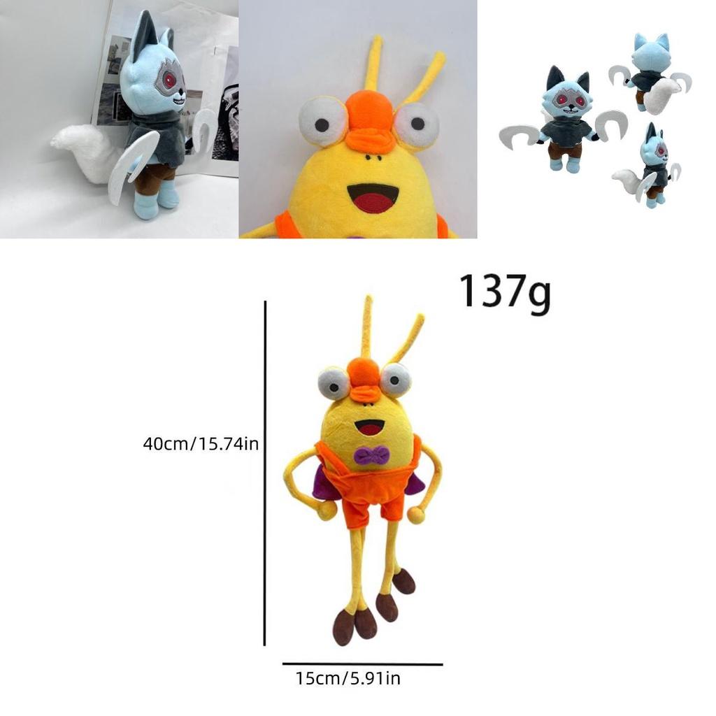 Furry Plush Toy Puss In Boots Wolf