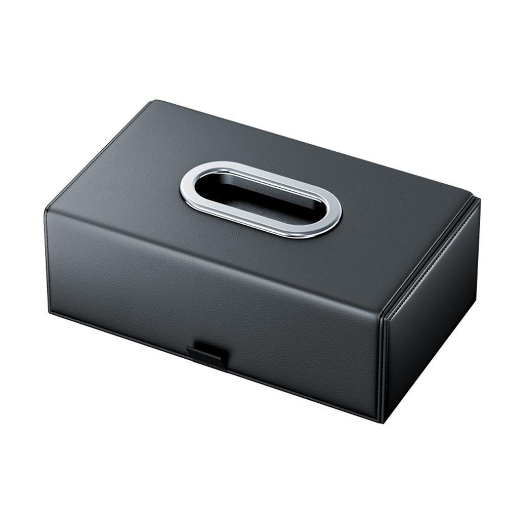 

Коробка для салфеток из искусственной кожи, устанавливаемая на солнцезащитный козырек автомобиля, держатель для коробки для салфеток на подлокотник автомобиля, подвесная коробка для салфеток на спинку сиденья автомобиля чёрный