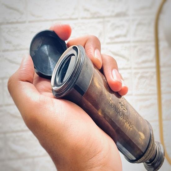 Year 1915 - Handmade Brass Telescope Victorian Marine Handcrafted Moon Zooming Decor Anniversary Gifts For Her, Him