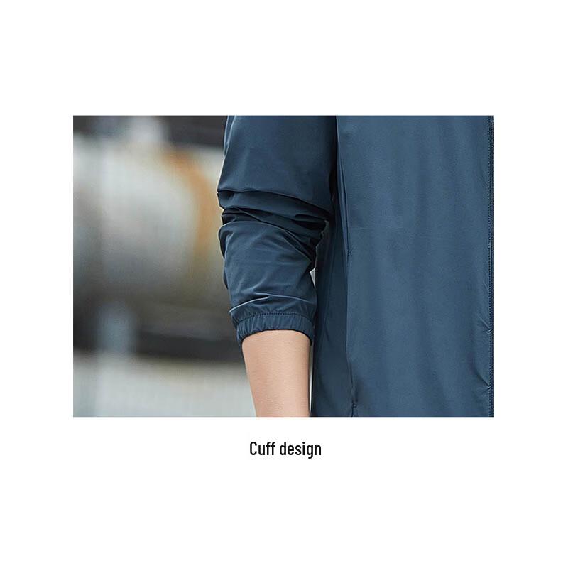 JEEP Men's Summer Ice Silk Hooded Sun Protection Jacket