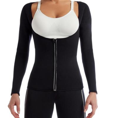Hot Waist Trainer Neoprene Shirt Corset Sauna Suit Jacket Tops Body Shaper