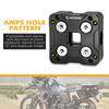 14mm Bar Motorcycle GPS Navigator Bracket Phone Holder AMPS Mount Brackets for Kawasaki KLR 650 KLR650 2022 2023