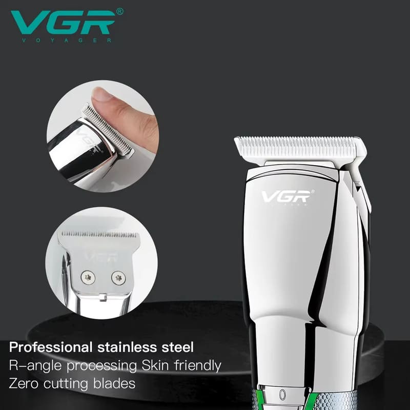 New Men's Universal Metal Hair Clipper Electric Long-lasting Oily Hair Clipper Home Salon Professional Electric Hair Clipper Rechargeable Dual-use