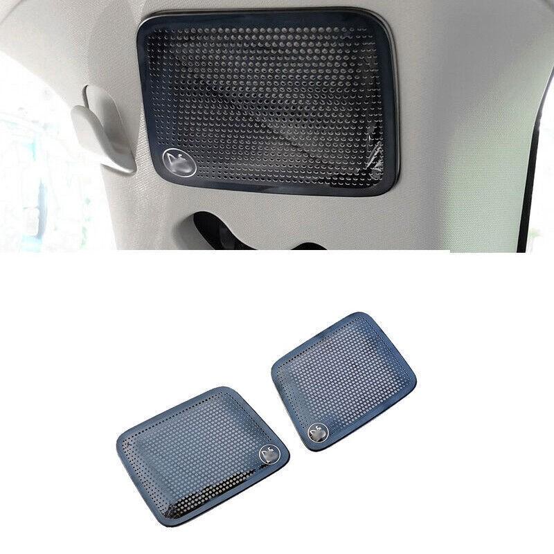 Trim Cover For Ford Explorer 2020-2022 Rear Speaker Audio Surround Black Steel
