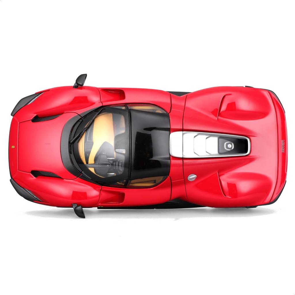 Bburago 1/18 Scale Signature Series Ferrari Daytona SP3 Red / Diecast Model Car, Finished Model, 18-16912 RD