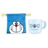 Tees Factory Doraemon Plastic Cup Drawstring Bag X I'm & Set, Face, H6.9 7.2cm, ID-5526463FC