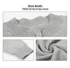 Men's Autumn/Winter Henry Collar Embroidered Sweater - Classic, Loose Knitwear with a High-End Feel