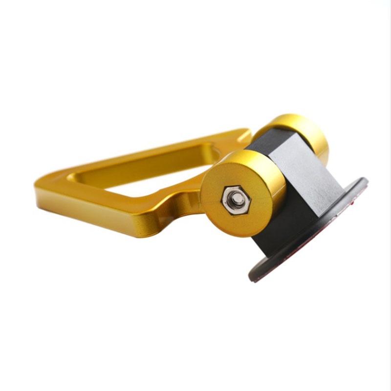 Decor Golden Universal Hook Ring Eye Towing Car Trailer Decoration Arrow Sticker