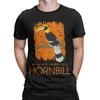 Vintage T Shirt Summer Spirit Animal Tropical Bird Lover Hornbill graphic Trendy Cool T Shirts  Cotton Tshirt Short Sleeve Tees