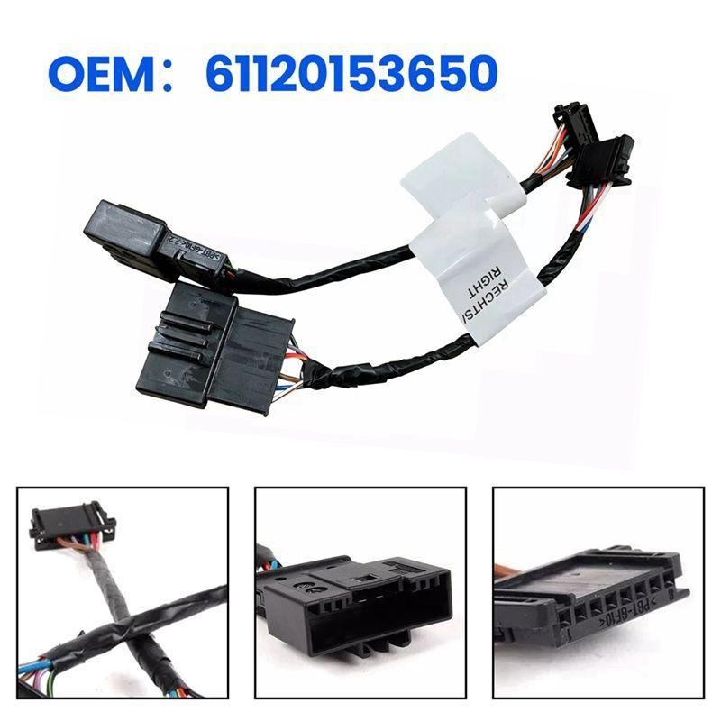 For BMW E46 3 Series Car Rear LED Lights Adapter Cable Set 61120153650-A61E