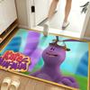 Cartoon K-Kate & M-Mim-Mim Floor Mat Soft Flannel Floor Mat  Suitable for Entryways, Living Rooms, Bedrooms, and Bathrooms