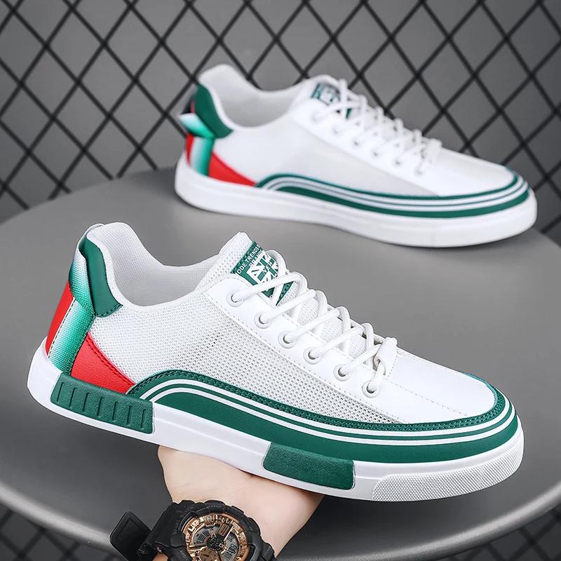 Fashion Summer Thin High Quality  Casual Men's Sneakers Tenis Masculino Mesh Shoes Running Designer Board Shoes Men Big Size 38-47