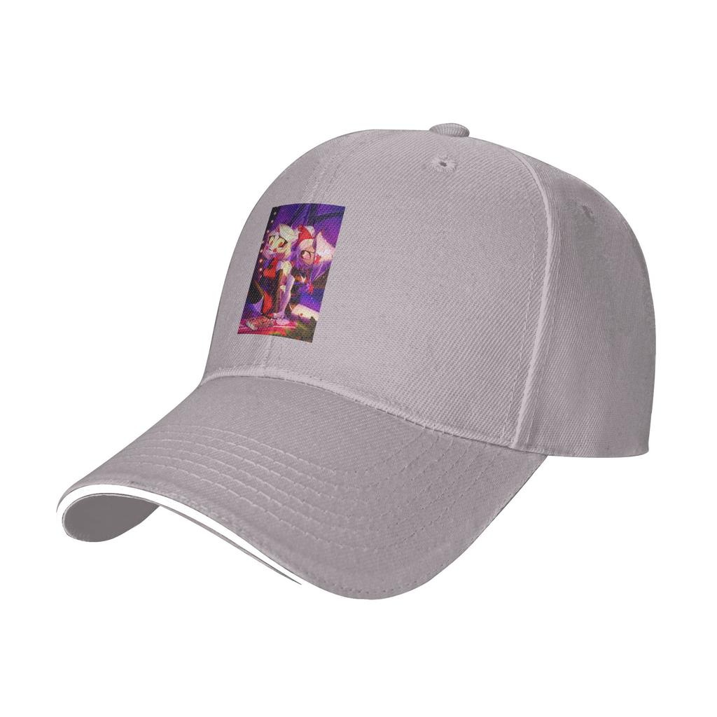 Charlie And Vaggie Valentines Hazbin Hotels Cap Baseball Caps Adjustable Hat Hip Hop Summer Unisex Baseball Hats Customizable