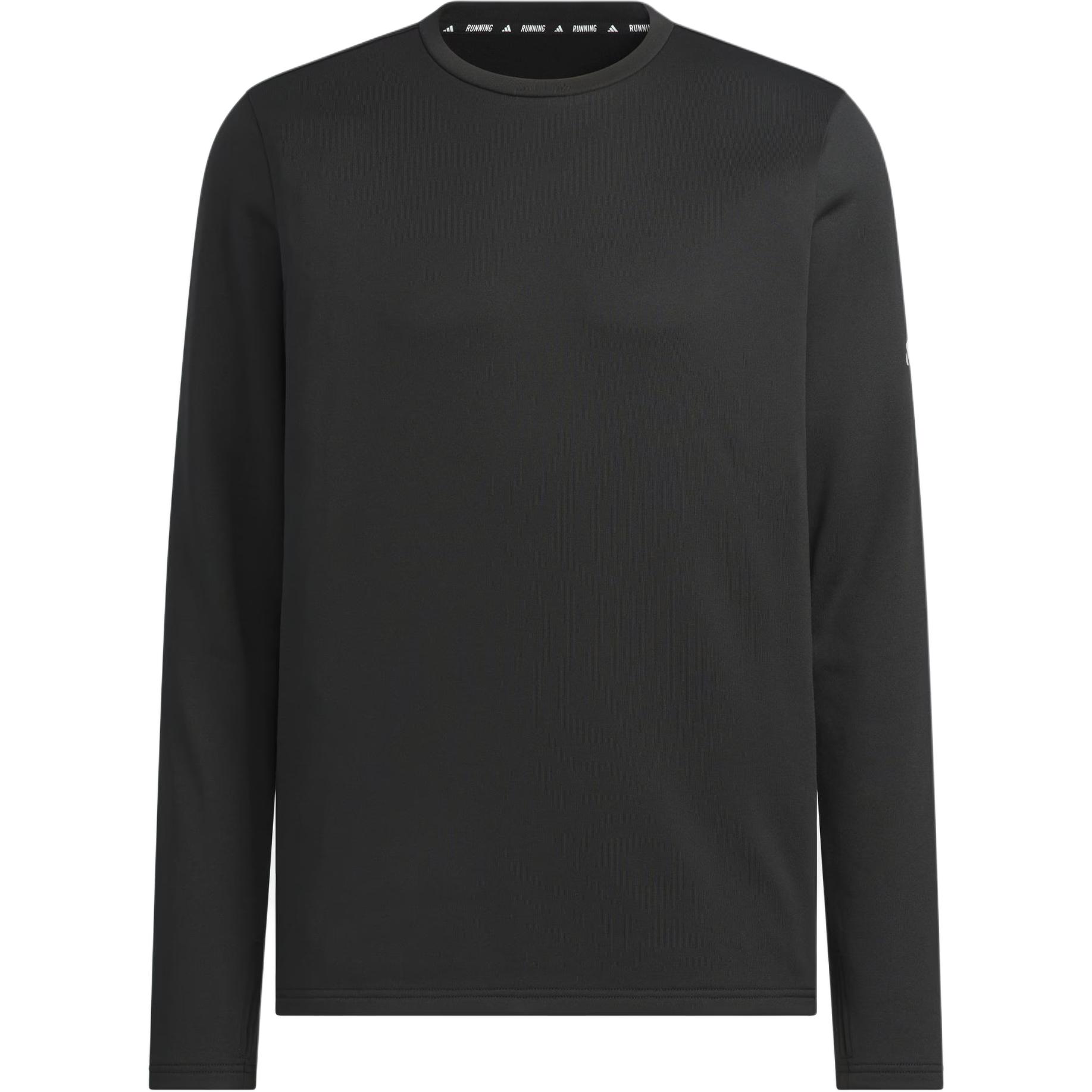

Adidas Running T Shirts Unisex Black/Dark Silver Gray Moderate KS3538 M
