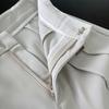 Modische plissierte Hose mit weitem Bein für Damen, hohe Taille, gerade, locker, Anzughose, weiblich, Frühling 2026