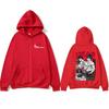 Anime Baki Hanma Graphic Zipper Hoodie Men'S Women'S Casual Manga Oversized Zip Up Jacket Coat Unisex Fashion Vintage Streetwear