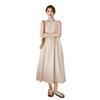 Daily commute casual temperament pendant dress large size fat mm thin straight halter skirt vest skirt long skirt