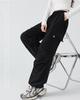 LUJPOIR Cargo Long Pants with Elastic Waist and Relaxed Loose Solid Autumn Women's Pants, Drawstring, Fit, Casual, Fit, Color, Spring, Summer, -