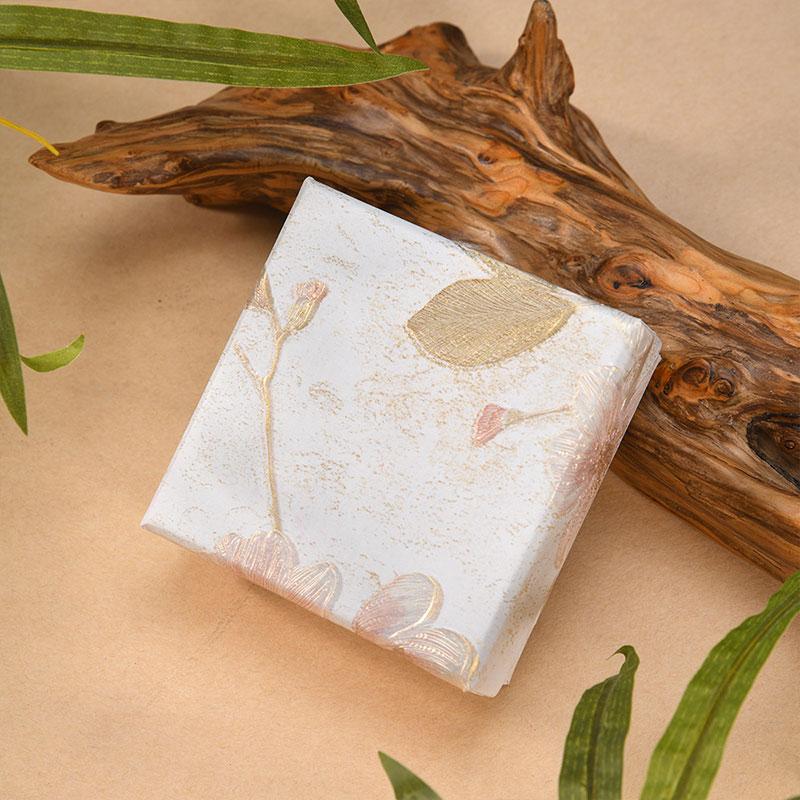 1Pc Rectangle Practical Cardboard Gift Printed Antique Style Packaging Box Hair Accessory Box Jewelry Box