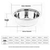 Shunfa MICHU 304 Stainless Steel Mixing Bowl