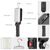 BAAU Portable USB Rechargeable Work Light COB Repairing Lamp with Magnet & Hook 34 LED Camping Lamp Flashlight