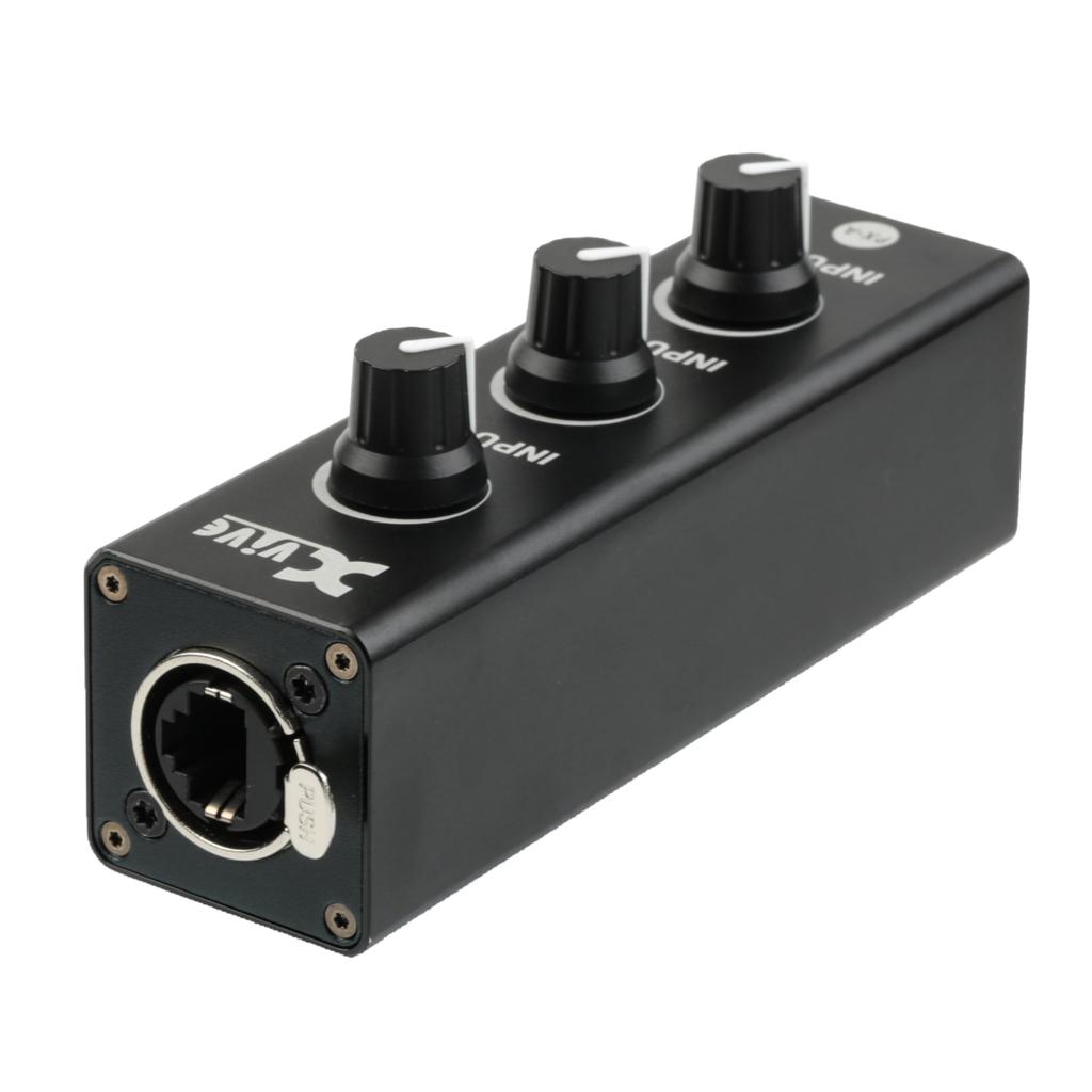 Xvive Wzmacniacz jednostka wzmacniacza XV-PXA Mikser/Mikser słuchawkowy/słuchawki