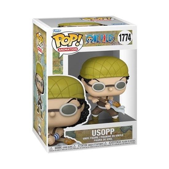Funko Pop Animation One Piece Bundle (5 Pack) Monkey D. Luffy #1771 Nami #1772 Sanji #1773 Usopp #1774 Roronoa Zoro Common #1775 Collector Vinyl