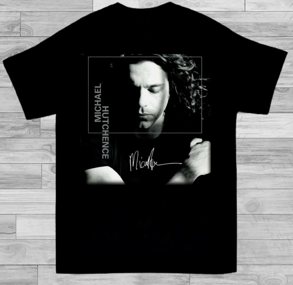 Seltenes Michael Hutchence Sänger Basic Schwarz Alle Größen Unisex T-Shirt Unisex T-Shirt