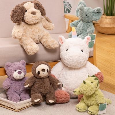 Children'S Soothing Doll Bed Hugging Sleeping Dog Dog Doll Dinosaur Throw Pillow Giving Child Birthday Gift Bear Puppet