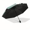 Cute Cartoon Character, Puppy Photographer Automatic opening and closing folding umbrella with 8-rib frame and compact travel design, perfec