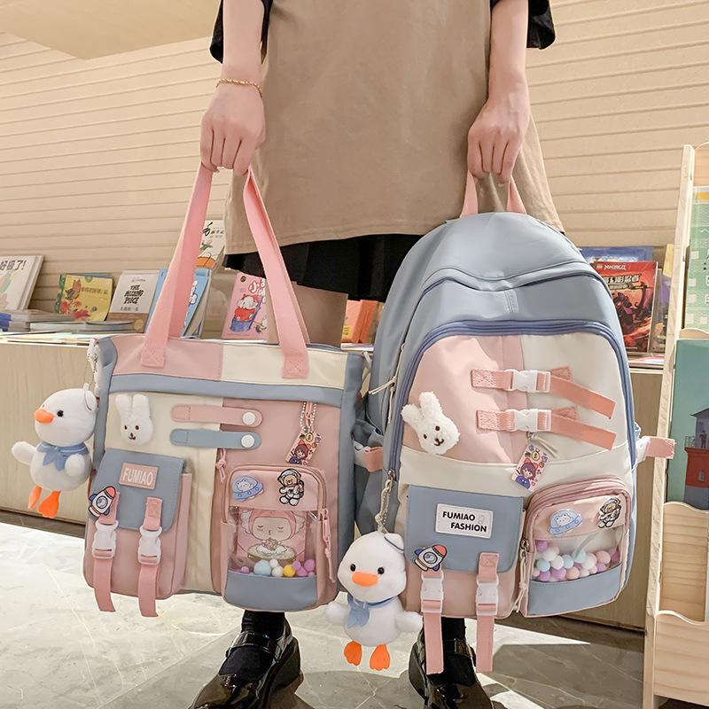 Children's Primary School Students' Cute Girls' Middle School Students' High Looking Backpacks
