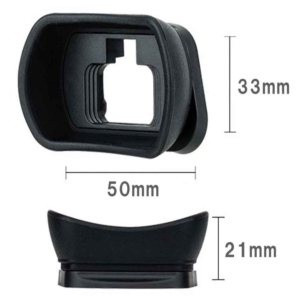 Extended Nikon Compatible Eyepiece for Nikon DK29 Mirrorless SLR Includes Hot Shoe Cover Level of DK-29 Eyepiece, Eyecup, Z5, Z6, Z7, Z6II, Z6III,