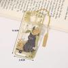 Metal Hollow Bookmark 3D Book Clip Retro Metal Bookmark  Stationery