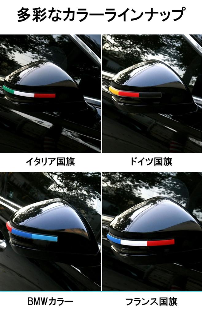 Side Mirror Sticker Flag Seal Car 3D Door Guard Decal Universal 1/2//3/4/Series X1 F48