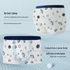 Mao Ren Boys' 4-Pack Pure Cotton Boxer Briefs