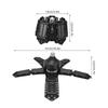 LED Garage Light, E26E27 Garage Ceiling Light, 11 Panels, 180W 18000ML Supermarket Ceiling 360° Emergency Light, Suitable for Basements