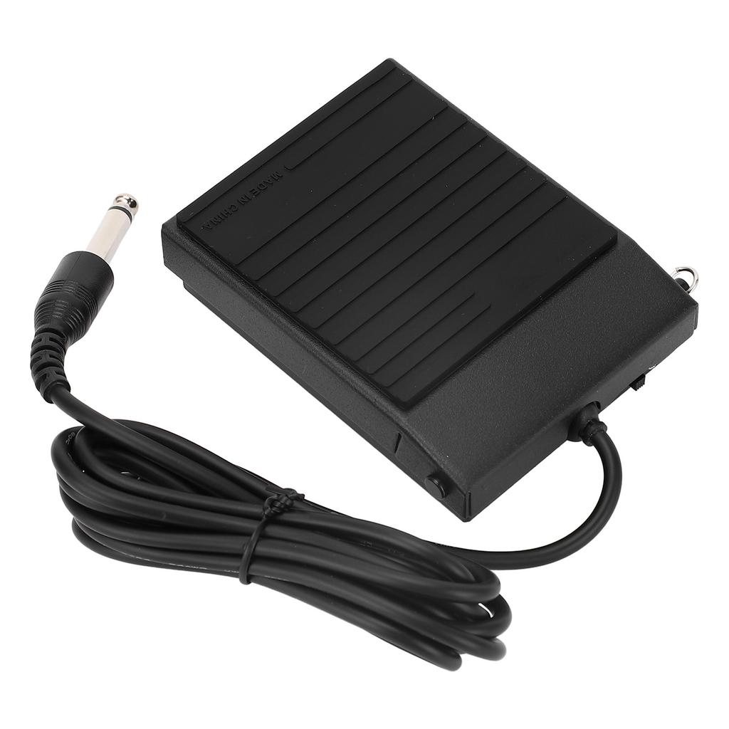 Universal Sustain Pedal Metal Construction Non Slip Rubber Foot Pedal for MIDI Keyboard Digital Electric Piano
