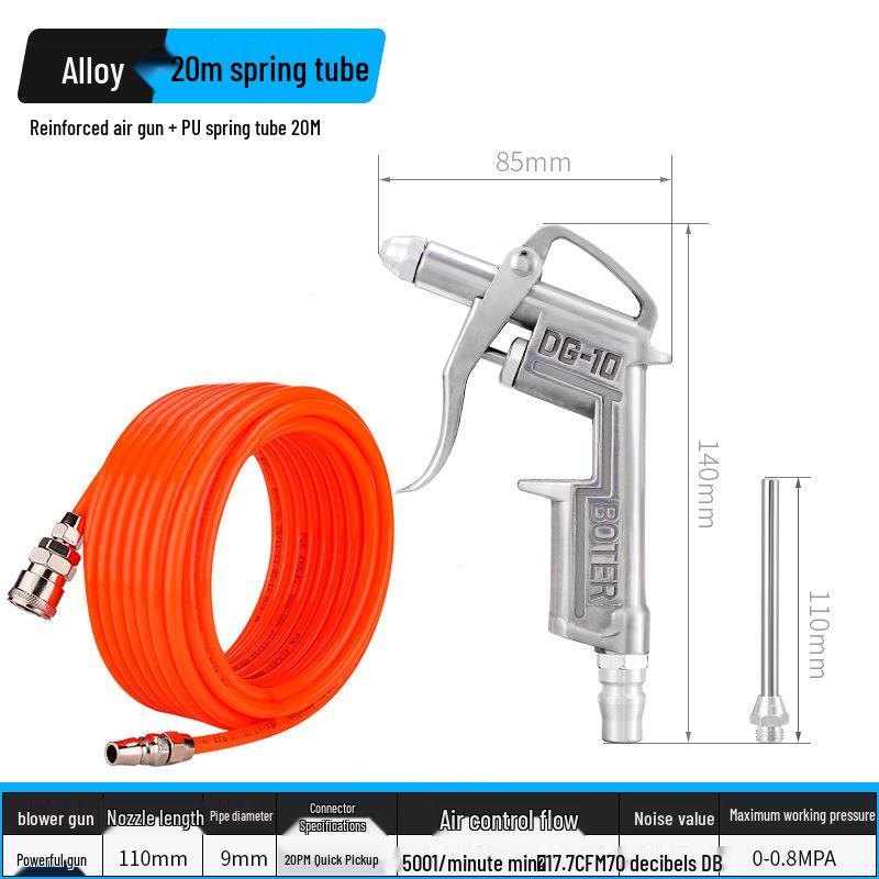 High-Pressure Air Duster Gun for Dusting and Blowing