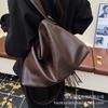 Commuter retro large-capacity bag women's 2025 new autumn and winter versatile messenger bag going out to work shoulder tote bag