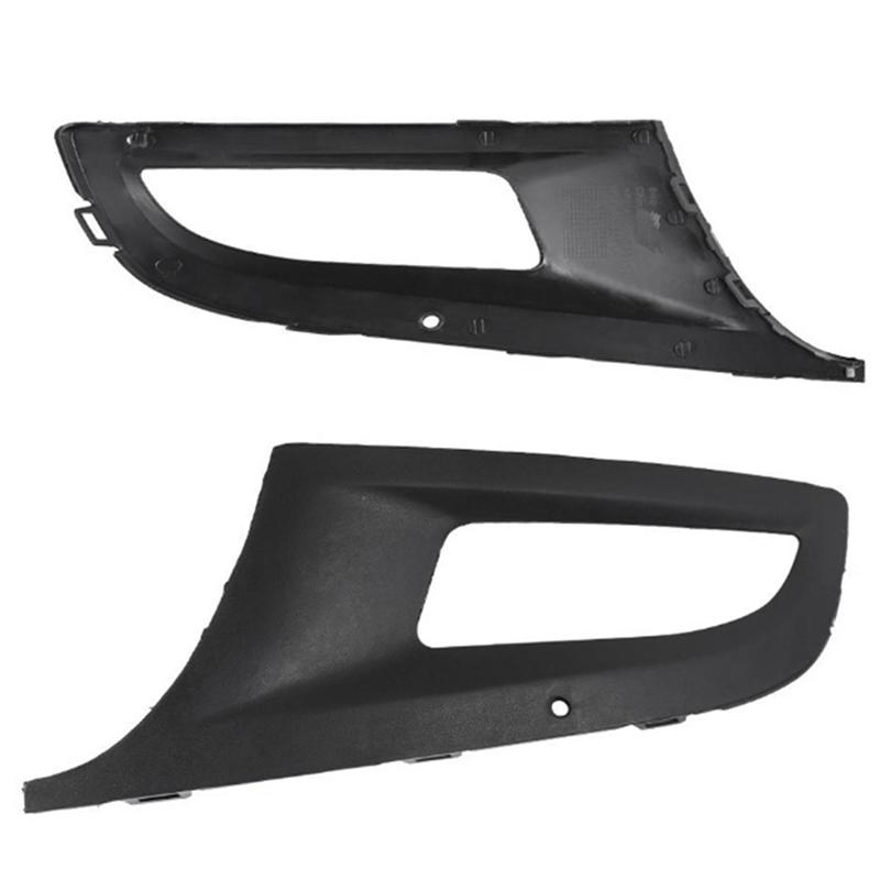 Fog Lamp Grille Cover Trim For VW Polo 6R 2011-2013 Car Front Fog Light Accessories
