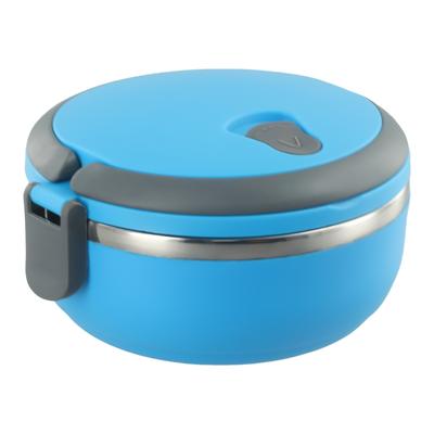 Food Lunch Box Containers Case 700ml Protable Travel Office Workers Round
