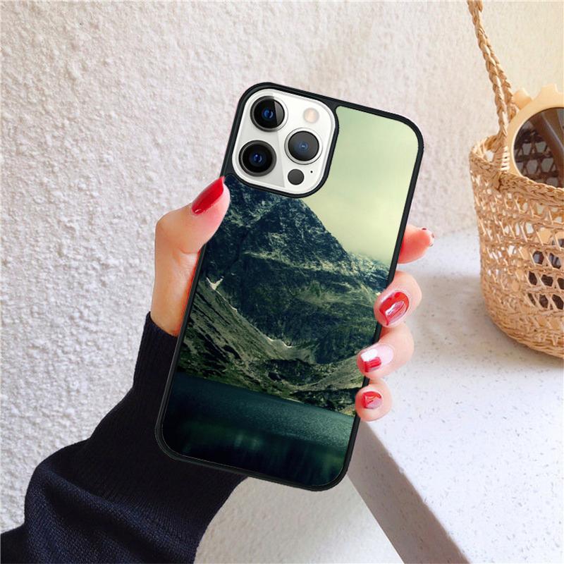 

горы мягкий Чехол для телефона Cover Для iPhone 17 Air 16 15 14 12 13 Pro Max Plus coque Оболочка Fundas iPhone 14plus