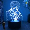 3D Anime Lamp Jujutsu Kaisen Led Night Light RGB Table Lamps Satoru Gojo Action Figure Kids Bedroom Desk Home Decor Friend Gifts