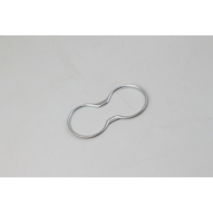 Interior Front Water Cup Holder Cover Trim for 2017- JEEP Compass ABS Matte