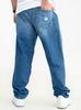 Herrbaggyjeans Blå Jigga Wear Crown M