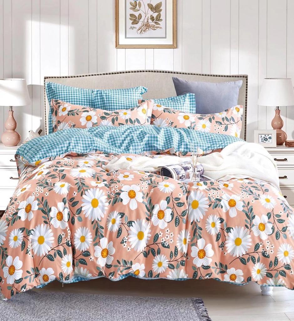 Traditional Printed Pillowcase Quilt Cover Two Or Three-Piece Set Is Available