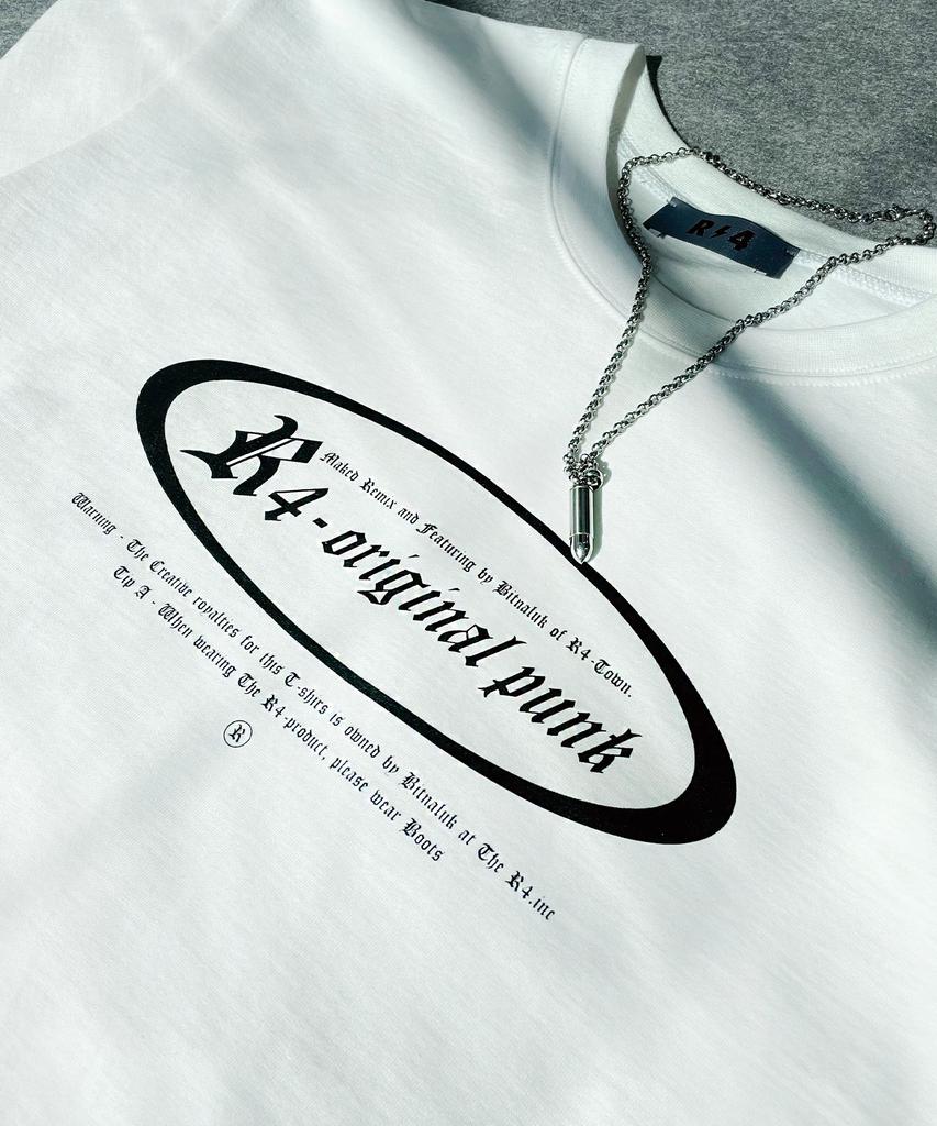 R-4 R-0006 / Original Punk Short Tee(White)